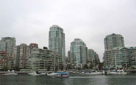 Vancouver City from False Creek