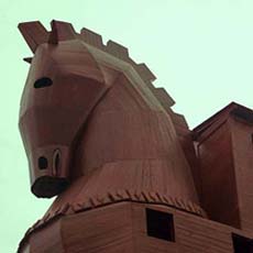 A Trojan horse for internal and external attacks